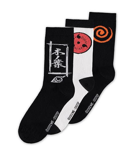 Calzini 3 Paia Naruto Symbol 43/46