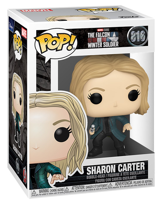 FUNKO POP The Falcon & WS Sharon Carter Bobble 816