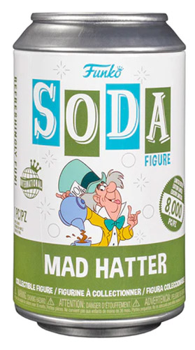 FUNKO SODA Alice in Wonderland Mad Hatter w/Chase