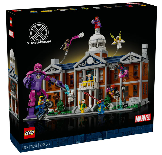 76294 Marvel X-Men X-Mansion RARE