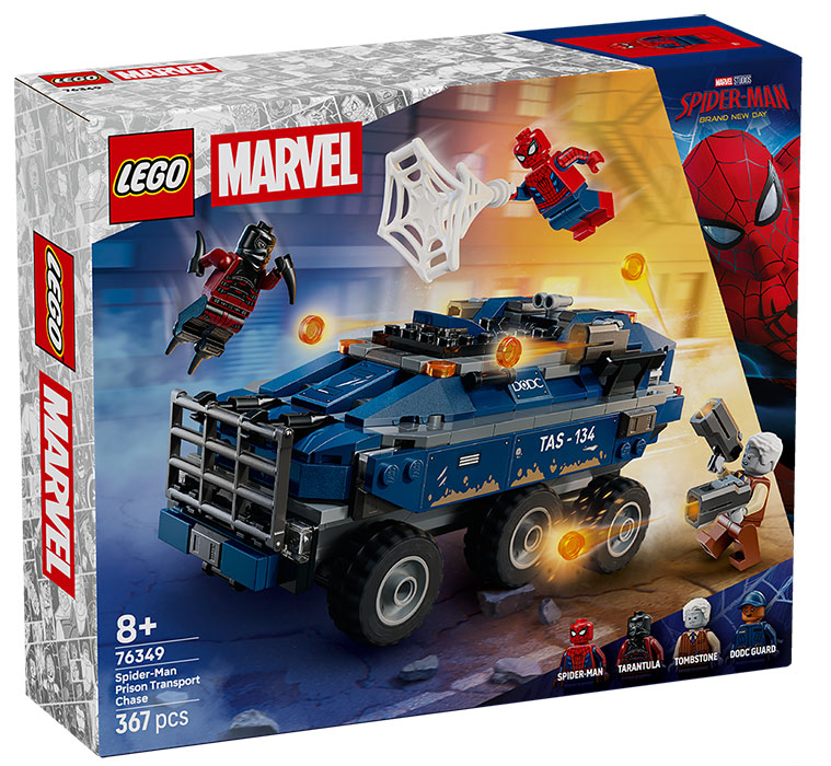76349 Marvel Spider-Man: Inseguimento Trasportatore Detenuti