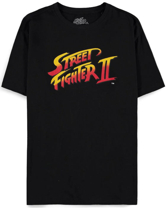 T-Shirt Street Fighter II Logo L
