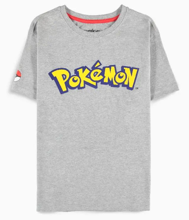 T-Shirt Pokemon Logo Donna S