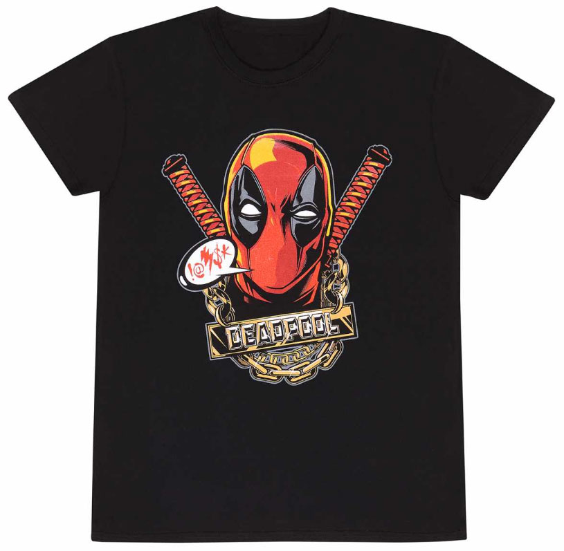 T-Shirt Marvel Deadpool Gangsta M