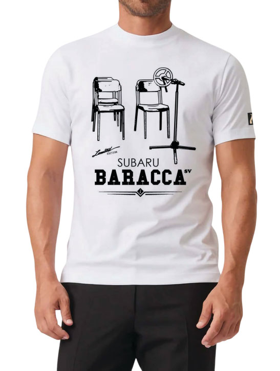 MYAGG T-Shirt Baracca Bianca L
