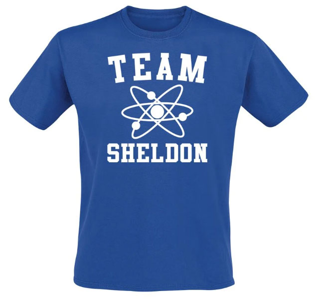 T-Shirt The Big Bang Theory Team Sheldon M